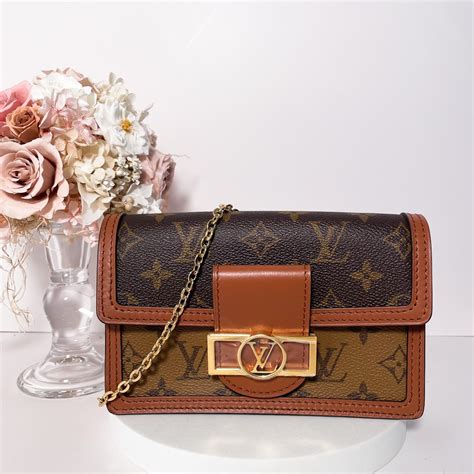 dauphine chain wallet louis vuitton|lv dauphine woc.